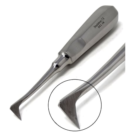 A2Z Scilab Apical Root Dental Elevator DEL-1R A2Z-ZR784